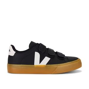 Veja Recife ChromeFree Leather Sneaker in Black/White sz 40EU/9US New in Box